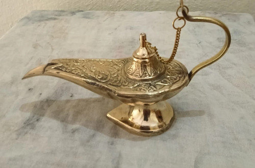 Lampe aladdin chirag laiton - en,