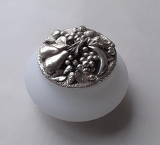 Bonbonnière décor argent 925