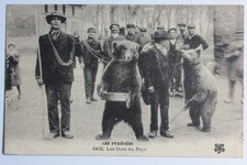 CPA Pyrénées Montreur d'ours