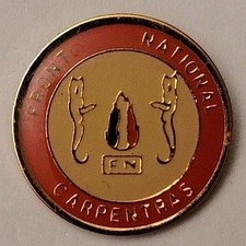 Pin front national - national, rn