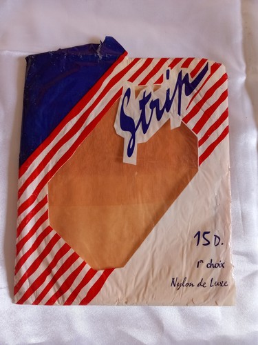 Bas nylon avec couture taille - bas,