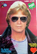 CLAUDE FRANCOIS =  POSTER