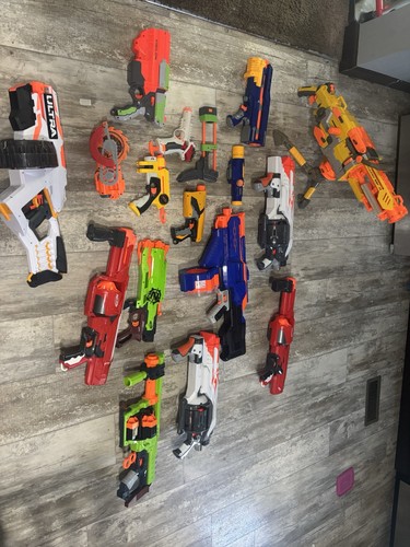 Assorted nerf blasters - assorted,