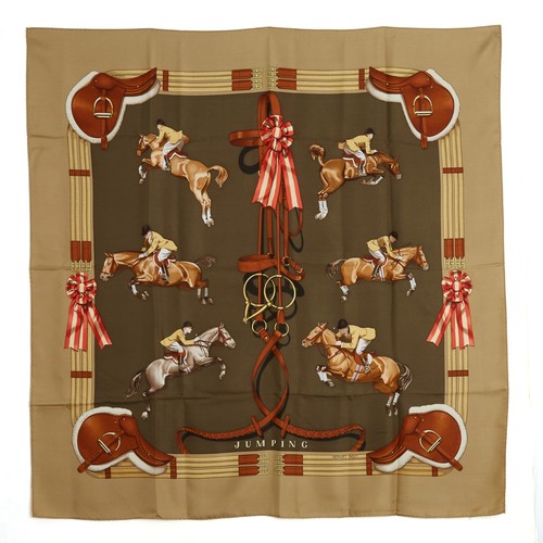 Hermès 1975 foulard carré - hermès,
