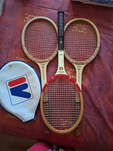 Lot raquette tennis - de, vintage