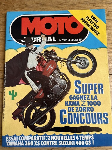 Moto journal 297 suzuki gs - journal,