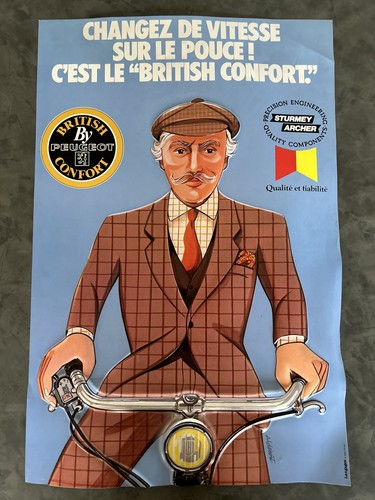 Ancienne affiche publicitaire - ancienne,