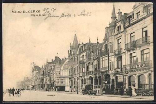 Cpa middelkerke digue - cpa, middelkerke,