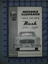 Brochure Nash 1952 dépliant