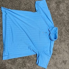 PGA Tour Blue Polo Shirt Short