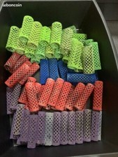 Lot de 100 bigoudis velours