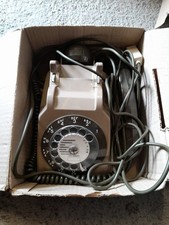 ANCIEN TELEPHONE GRIS A CADRAN