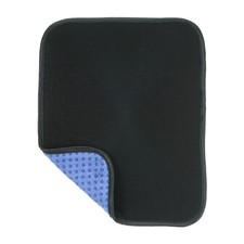 Bowling Boule Serviette 10X8 pouce Peau pour Bowling Boule, Bleu