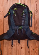SAC A DOS MILLET STEEP 22 FREERIDE SKI SNOWBOARD RANDO EXCELLENT ETAT 