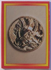 Carte Power Rangers n°37 La Force du Ranger Bleu 1995 Merlin