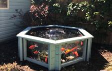 Lily Clear View Garden Aquarium bassin à poissons surélevé avec deux fenêtres