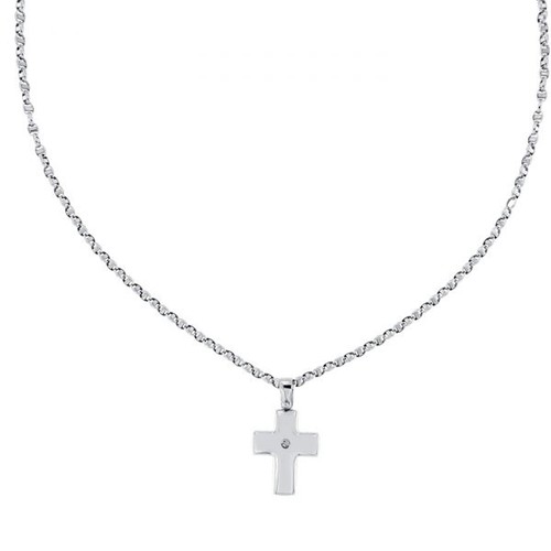 Collier blanc 18k avec - blanc,