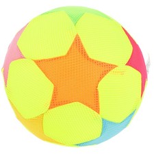  Ballon de football silencieux : ballon souple à rebond élevé recouvert de tissu