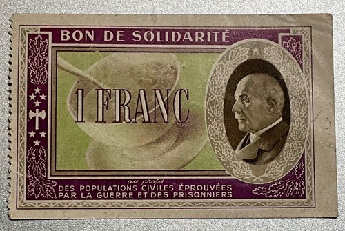 Nécessité franc pétain - nécessité,