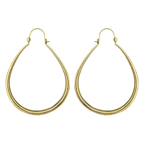 Boucle oreille créole ovale - créole,