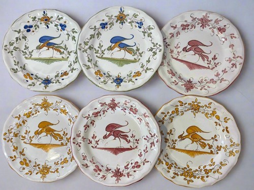 Vintage french faience - vintage, plate