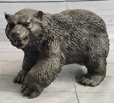 100% Véritable Bronze Grizzly