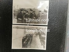 2 Fotos Deutsches  U-boot Ww2 Militaria 1939 1945 Untersee Boot