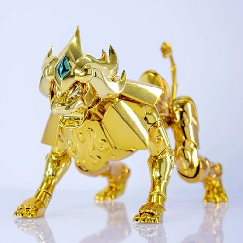 Aiolia lion totem or - lion, 18cm