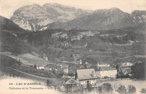 Cpa lac annecy - 74,