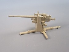 B396 Vintage Canon 88 mm El Alamein 1942 WWII Jouet Métal Sable L 7.8 cm