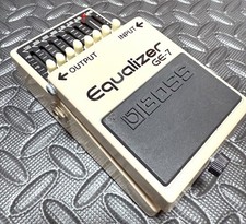 Pédale d'effet BOSS GE-7 Equalizer pour guitare du Japon testée d'occasion f/...