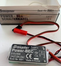 Power - bec schalterkabel 5,6V/2A 3051 Graupner Vintage