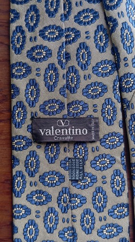 Cravate valentino soie - cravate,