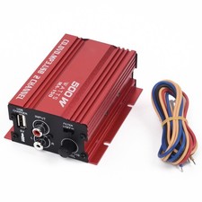 2-CH 500W Voiture Moteur newAuto12V Hi-Fi MP3/4 Stéréo Audio Amplificateur Amp