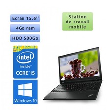 Occasion - Lenovo ThinkPad L540 - Windows 10 - i5 4Go 500Go - 15.6 - Ordinateur 