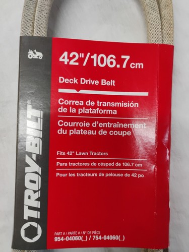 Troy bilt deck drive - deck, belt