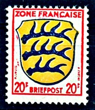 TIMBRE ALLEMAGNE OCCUPATION