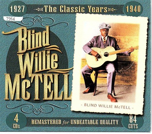 Blind willie mctell - willie, 4xcd