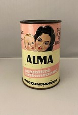 Boîte en métal lait Jacquemaire vintage aliment bébé no Blédine