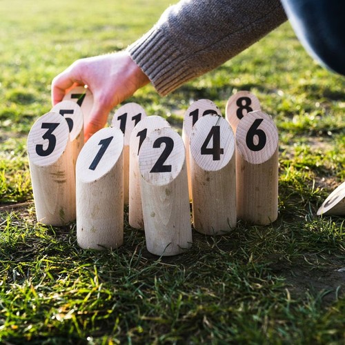 Jeu quilles nordiques en - jeu,