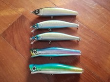 Leurre bar bleu poisson Zaurus SAURUS Popper Pencil Minnow Set