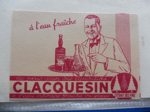 Superbe buvard clacquesin - buvard,