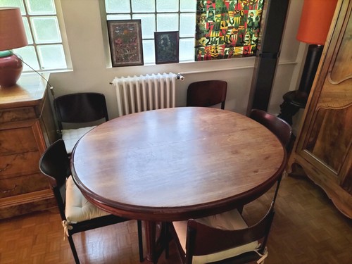 Table milieu ovale en - milieu,