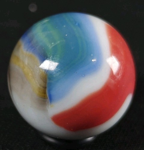 Vintage marble vitro shooter - -,