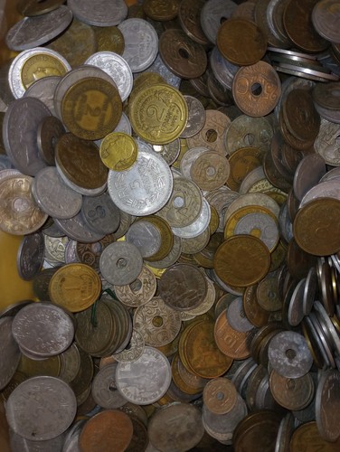 Lot kilo pièces monnaie - lot,