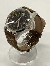 Montre Hamilton automatique analogique ronde pour homme noire H705950 sans...