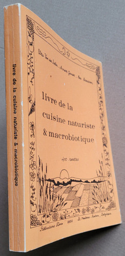 Livre cuisine naturiste - la,