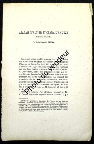 Poésie 1898 azalaïs - 1898.,
