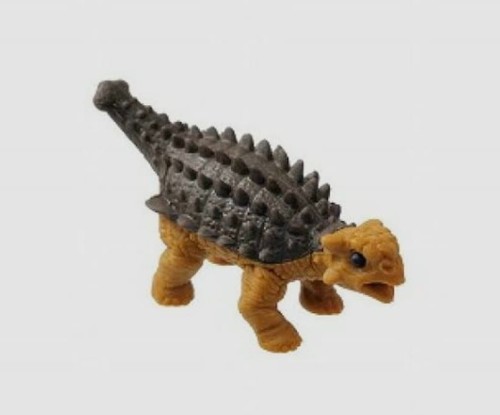 Gomme ankylosaure iwako - ankylosaure,