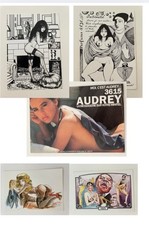 5 CARTES POSTALES FEMME - SEXY WOMAN - PIN UP- NUE EROTIQUE